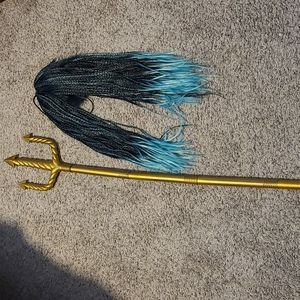 Kids Descendants UMA Wig and Trident